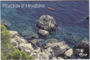 Horvátországi üdvözlet bélyegfüzet, Coratia,greeting stamp-booklet