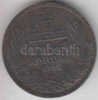 1915. 1K Ag "Ferenc József" T:2 k.