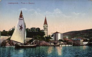 Mali Losinj port, cathedral (EK)