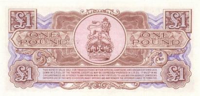 Nagy Britannia / Katonai kiadás 1956. 1Ł + 1962. 1Ł (2x) T:I
Great Britain / British Armed Forces 19...