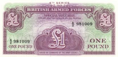 Nagy Britannia / Katonai kiadás 1956. 1Ł + 1962. 1Ł (2x) T:I
Great Britain / British Armed Forces 19...