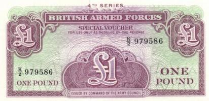 Nagy Britannia / Katonai kiadás 1956. 1Ł + 1962. 1Ł (2x) T:I
Great Britain / British Armed Forces 19...