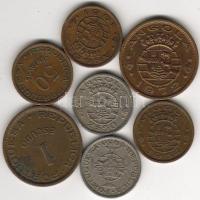 Angola/ portugál gyarmat 1954-1972. 50c 3klf évszám, 1Esc 2klf évszám, 2,50Esc 2klf évszám T:2,3