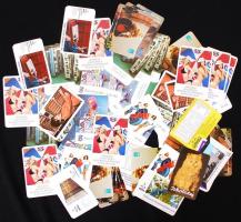 1970-1980 100db klf témájú kártyanaptár