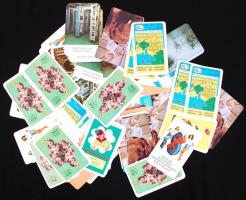 1970-1980 100db klf témájú kártyanaptár