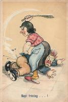 Napi tréning / daily training, humour (fa)