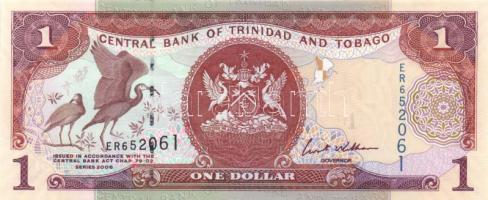 Trinidad és Tobago 2006. 1$ + 5$ T:1 Trinidad & Tobago 2006. 1 Dollar + 5 Dollars C:UNC