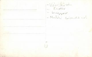 1939 Munkács; a vízkereszti csatában elesett hősök ravatala a főtéren / the funeral of Hungarian sol...