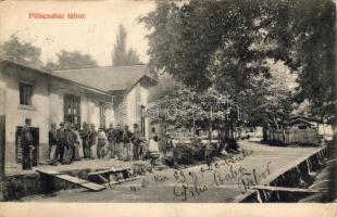 1910 Piliscsaba katonai tábor (saroktörés)