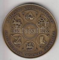 2000. "A Magyar Kézművességért - Ipartestületek Országos Szövetsége - IPOSZ" Br emlékérem tanúsítvánnyal, dísztokban T:1 Csak 600db!