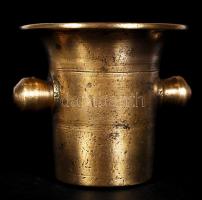 Bronz mozsár törő nélkül / mortar 11 cm