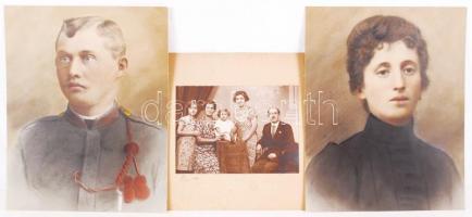 1945 előtt Izgalmas bolhatétel: fotógyűjtemény, közte katonafotók, eredeti, bontatlan doboz Csongor ...