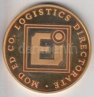 1995-1998. "IFOR-SFOR" misszió aranyozott emlékérem, eredeti díszdobozban T:PP