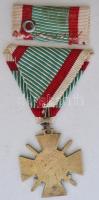 1942. A Tűzkereszt I. fokozata eredeti szalaggal + szalagsáv miniatűrrel! T:2
Hungary 1942. Hungaria...