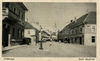 Csáktornya St. László square, Shell gas station (small tear)