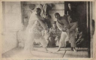 Judo match among Japanese soldiers in Siberia (fl)