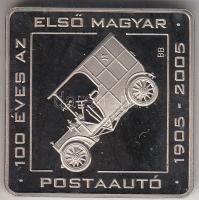 2005. 500Ft "100 éves az első magyar postaautó" T:PP