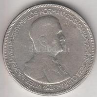 1930. 5P Ag "Horthy-jobbra" T:3