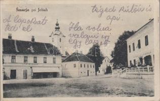 Smarje pri Jelsah, Restaurant and butcher's shop of Ivan Habjan, shop of Jos Wagner (EB)