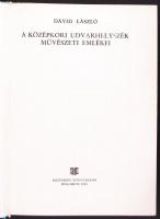 Dávid László: A középkori udvarhelyszék művészeti emlékei. Bukarest 1981 Kriterion