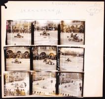 1963 26 sajtófotó a Városligetben rendezett go-kart versenyről