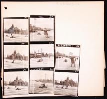 1963 26 sajtófotó a Városligetben rendezett go-kart versenyről