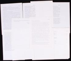 1956 nov. 23-24. Vidéki megyei rendőrkapitányságok rádióforgalmazásának szövege aznapi jelentésekkel. Modern számítógépes fájl nyomatott változata