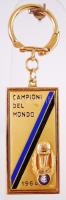 1964 14K arany kulcstartó 1964 Campioni del Mondo felirattal. Az FC INTER Interkontinentális kupa győzelme alkalmából készült limitált szériában. 20,1g / 1964 14 carat golden key-holder with Campioni del Mondo inscription. It was made in limited serie for the victory of the INTER FC Milano in the Intercontinental Cup 20,1g