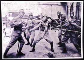 1916/2009 2db A/4 méretű modern katonai fénykép, az I. vh. idején készült eredeti negatívokról