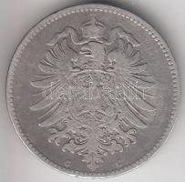 Német Birodalom 1876C 1M Ag T:2-,3
German Empire 1876C 1 Mark Ag C:aVF