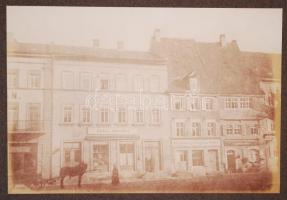 cca 1890 Innsbruck 12 db fotót tartalmazó, házi készítésű mappa /  cca 1890 Innsbruck booklet made at home with 12 photos