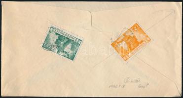 Inflation cover, (6. díjszabás) Távolsági levél Újjáépítés 100P + 500P bérmentesítéssel (hiányos hajtóka)