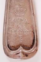 Ezüst leveleses kanál 2 db össz 111g / Silver spoons 111g