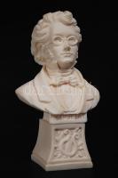 Schubert mellszobor gipszből 14x8x6cm