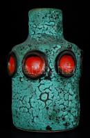 cca 1970 Iparművész kerámia váza Bártfay Judit jelzéssel /  Designer vase, 16cm