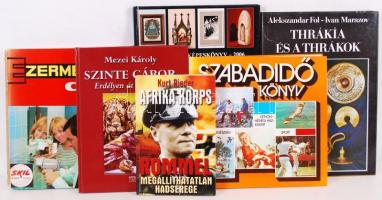 Vegyes könyvtétel főleg modern kiadásokkal