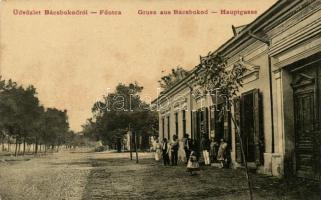 Bácsbokod Fő utca bolttal (fl)