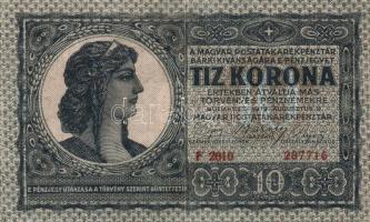 1919. augusztus 9. 10K T:III (kis beszakadás)