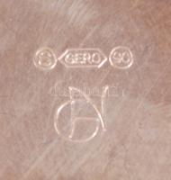 Domborműves mesejelenettel díszített, ezüstözött gyerekpohár / 
Silver plated children's cup wi...