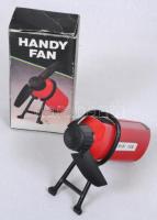 Elemes mini ventillátor elemmel, eredeti dobozában