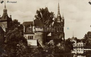 Budapest XIV. Vajdahunyad vára (ragasztónyom / gluemark)