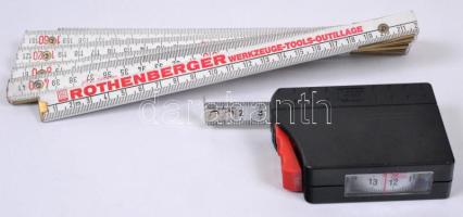 1db 2m-es Colstok + 1db 3m-es mérőszalag