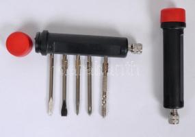 2db cserélhető fejes (5db) csavarhúzó