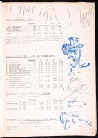 1941 Háztartási és konyhafelszerelési cikkek 30 oldalas képes reklámzüzet