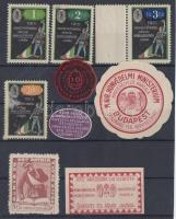 9 db I. világháborús segélybélyeg