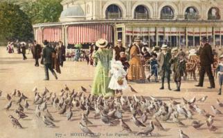 Monte Carlo, Café de Paris, pigeons (Rb)