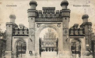 Czernowitz entrance of residence (fl)