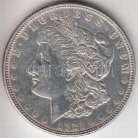Amerikai Egyesült Államok 1921D 1$ Ag "Morgan" T:2-
USA 1921D Morgan Dollar Ag C:VF