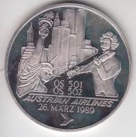 Ausztria 1989. 100Sch Ag zseton (9.97g/0.835/30mm) T:PP
Austria 1989. 100 Schilling Ag token "A...