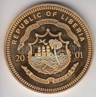 Libéria 2001. 10$ "ECU - Hollandia" bicolor T:PP
Liberia 2001. 10 Dollars "ECU - Neth...